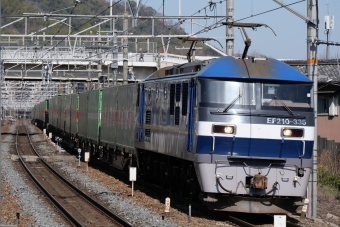 JR貨物 EF210形 EF210-335 鉄道フォト・写真 by ごくさん 島本駅：2023年03月14日13時ごろ
