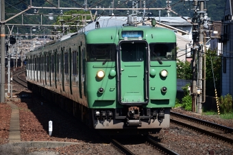 JR西日本 クハ111形 クハ111-7760 鉄道フォト・写真 by ごくさん 山科駅 (JR)：2020年08月18日14時ごろ