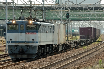 JR貨物 EF65 2057 鉄道フォト・写真 by マンボーグレイさん 稲沢駅：2021年09月25日11時ごろ