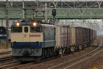 JR貨物 国鉄EF65形電気機関車 EF65 2083 鉄道フォト・写真 by マンボーグレイさん 稲沢駅：2021年11月21日11時ごろ