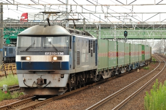 JR貨物 EF210形 EF210-136 鉄道フォト・写真 by マンボーグレイさん 稲沢駅：2022年07月30日11時ごろ