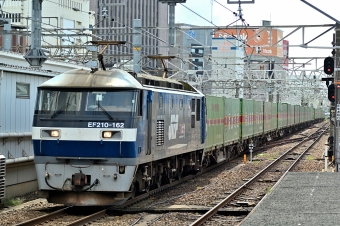 JR貨物EF210形電気機関車 EF210-162 鉄道フォト・写真 by マンボーグレイさん 名古屋駅 (JR)：2022年08月31日10時ごろ