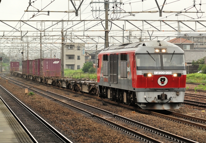 鉄道フォト・写真：JR貨物 DF200形ディーゼル機関車 DF200-207 清洲駅 鉄道フォト・写真 by マンボーグレイさん - 撮影日 2024/06/29 08:25