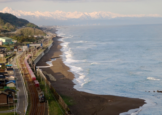 鉄道フォト・写真：JR貨物 EF510形電気機関車 EF510-503 米山駅 鉄道フォト・写真 by はまかいじさん - 撮影日 2019/04/28 06:32