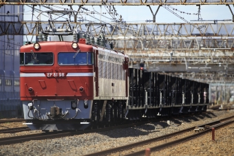 JR東日本 国鉄EF81形電気機関車 ef81 鉄道フォト・写真 by ペナさん 馬橋駅 (JR)：2021年06月17日13時ごろ