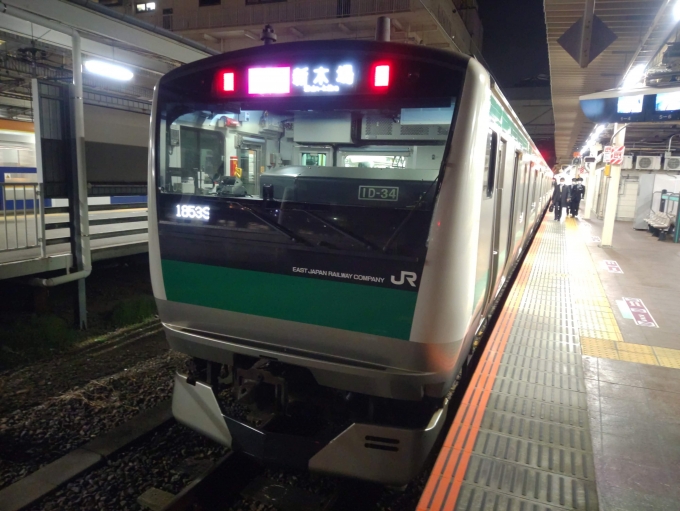 鉄道フォト・写真：JR東日本E233系電車 クハE232-7004 川越駅 (東武) 鉄道フォト・写真 by red02reds☆★★★さん - 撮影日 2021/03/18 19:30