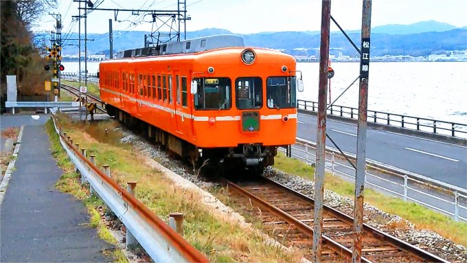 鉄道フォト・写真：一畑電車 一畑電気鉄道5000系電車 5109 松江しんじ湖温泉駅 鉄道フォト・写真 by kaakunn1005さん - 撮影日 2022/12/31 09:48