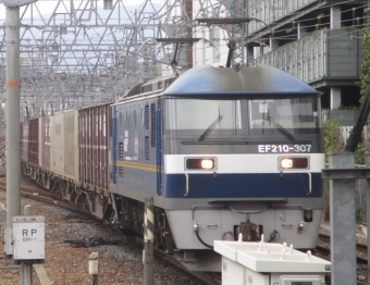 JR貨物 EF210形 桃太郎 EF210-307 鉄道フォト・写真 by いしやまさん 尼崎駅 (JR)：2020年11月22日14時ごろ