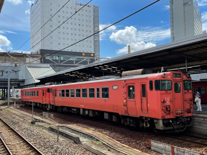 鉄道フォト・写真：JR西日本 国鉄キハ40系気動車 キハ40 2006 岡山駅 鉄道フォト・写真 by North.ynさん - 撮影日 2021/08/23 13:37