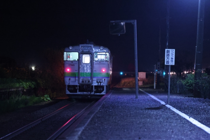 JR北海道 キハ40形 キハ40 1765 鉄道フォト・写真 by North.ynさん 庶路駅：2021年09月11日20時ごろ