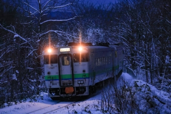 JR北海道 キハ40形 キハ40 1787 鉄道フォト・写真 by North.ynさん 安足間駅：2021年12月19日16時ごろ