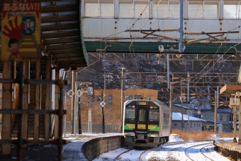 JR北海道 H100形 H100-28 鉄道フォト・写真 by North.ynさん 輪西駅：2021年12月26日12時ごろ