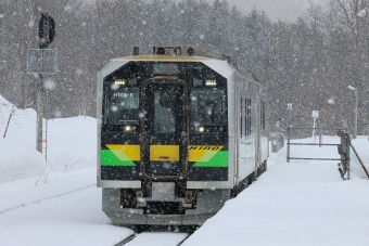 JR北海道 H100形 H100-8 鉄道フォト・写真 by North.ynさん 銀山駅：2022年03月20日11時ごろ