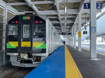 JR北海道 H100形 H100-6 鉄道フォト・写真 by North.ynさん 倶知安駅：2022年03月20日10時ごろ
