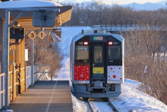 JR北海道 H100形 H100-83 鉄道フォト・写真 by North.ynさん 大成駅：2023年02月15日16時ごろ