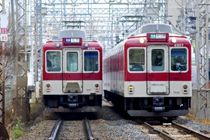 鉄道フォト・写真：近畿日本鉄道 近鉄6200系電車 恵我ノ荘駅 鉄道フォト・写真 by VISTAEXさん - 撮影日 2024/02/12 12:26