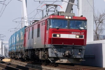 JR貨物 EH500形 EH500-17 鉄道フォト・写真 by 仙かつさん 南仙台駅：2022年04月11日14時ごろ