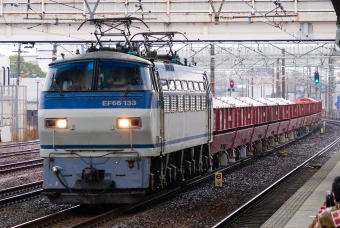 JR貨物 国鉄EF66形電気機関車 EF66 133 鉄道フォト・写真 by 仙かつさん 清洲駅：2022年03月05日15時ごろ