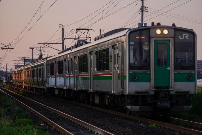 JR東日本 クハ700形 クハ700-1510 鉄道フォト・写真 by 仙かつさん 南仙台駅：2022年05月24日18時ごろ