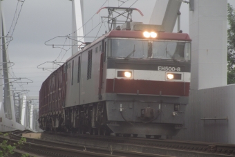 JR貨物 EH500形 EH500-8 鉄道フォト・写真 by 仙かつさん 南仙台駅：2020年08月30日00時ごろ