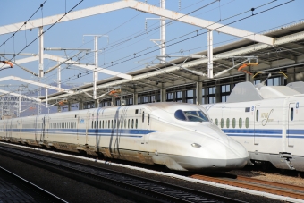 JR東海 のぞみ(新幹線) 鉄道フォト・写真 by hayabusa-komachiさん 姫路駅：2021年02月06日09時ごろ