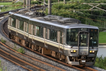 JR西日本 クハ222形 マリンライナー(快速) クハ222-5002 鉄道フォト・写真 by しぶににさん ：2022年08月05日06時ごろ