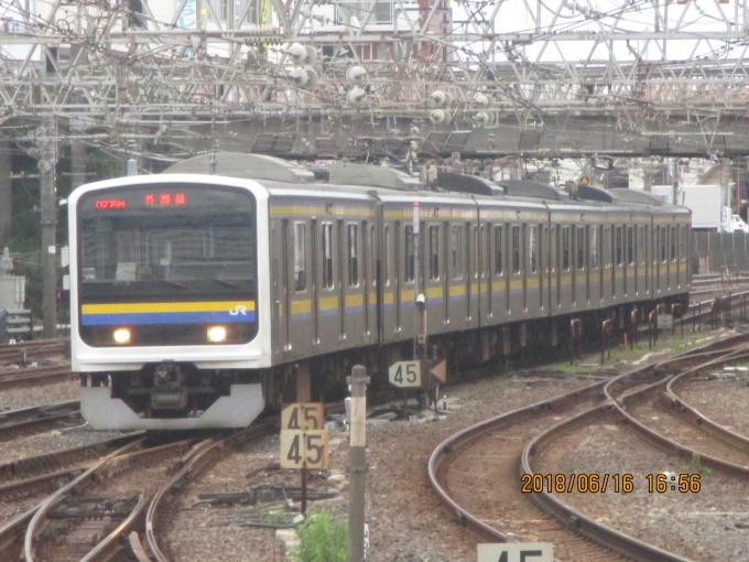 JR東日本209系電車 鉄道フォト・写真 by 稲5114さん 千葉駅 (JR)：2018年06月16日16時ごろ