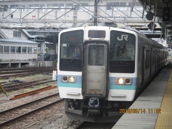 JR東日本 211系 鉄道フォト・写真 by 稲5114さん 松本駅 (JR)：2018年09月14日11時ごろ