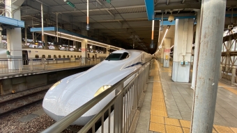 JR西日本 N700S新幹線 鉄道フォト・写真 by ヒライさん 博多駅 (JR)：2021年11月07日16時ごろ