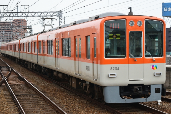 鉄道フォト・写真：阪神電鉄 阪神8000系電車 8234 千船駅 鉄道フォト・写真 by ネットウォーカー鉄道クラブさん - 撮影日 2017/07/17 13:59