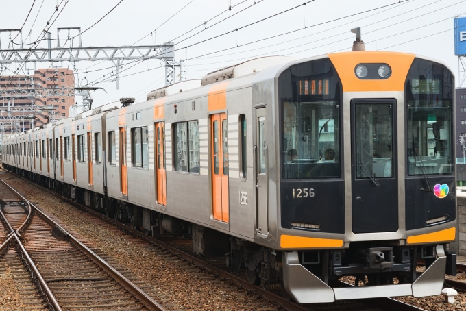 鉄道フォト・写真：阪神電鉄 阪神1000系電車 1256 千船駅 鉄道フォト・写真 by ネットウォーカー鉄道クラブさん - 撮影日 2017/07/17 14:34