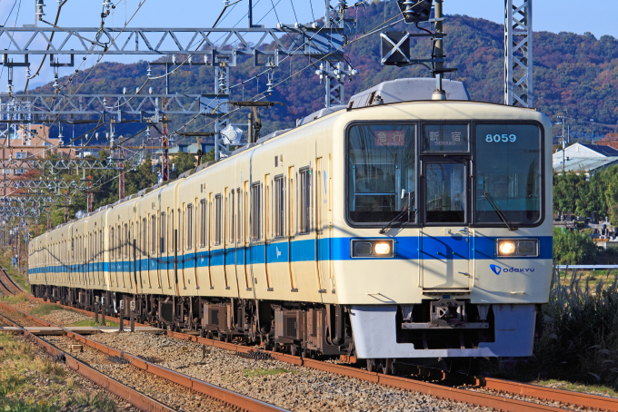 小田急8000形 8059F編成 (海老名検車区) 鉄道フォト 鉄道フォト・画像