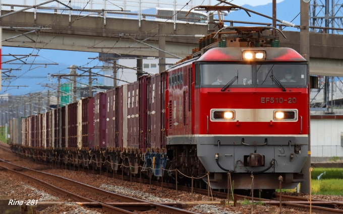JR貨物 EF510形 EF510-20 鉄道フォト・写真 by RINA-281さん 加賀温泉駅 (JR)：2021年08月21日14時ごろ