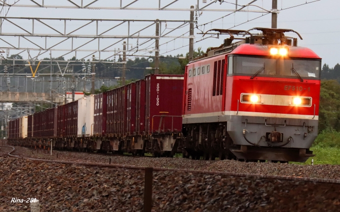 JR貨物 EF510形 EF510-1 鉄道フォト・写真 by RINA-281さん 加賀温泉駅 (JR)：2021年08月22日16時ごろ