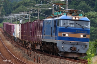 JR貨物 EF510形 EF510-504 鉄道フォト・写真 by RINA-281さん 細呂木駅：2021年09月26日13時ごろ
