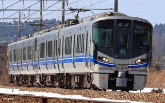 JR西日本 クモハ521形 クモハ521-48 鉄道フォト・写真 by RINA-281さん 加賀温泉駅 (JR)：2022年02月26日12時ごろ