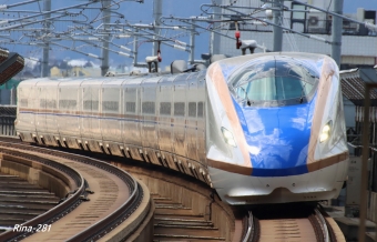 JR東日本 E723形(T1c) つるぎ(新幹線) E723-22 鉄道フォト・写真 by RINA-281さん 新高岡駅：2021年03月14日13時ごろ