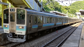 JR東日本 クハ210形 クハ210-2007 鉄道フォト・写真 by TANAKAIさん 甲斐大和駅：2022年06月12日17時ごろ