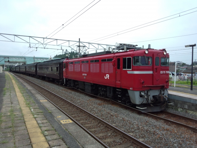JR東日本 国鉄ED75形電気機関車 ED75 759 鉄道フォト・写真 by TANAKAIさん ：2012年07月22日16時ごろ