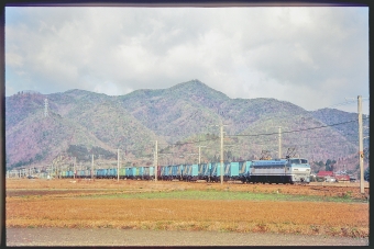JR貨物 国鉄EF66形電気機関車 EF66 124 鉄道フォト・写真 by 丹波篠山さん 上郡駅 (JR)：1997年02月22日00時ごろ