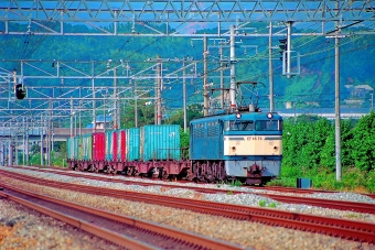 JR貨物 国鉄EF65形電気機関車 EF65 70 鉄道フォト・写真 by 丹波篠山さん 山崎駅 (京都府)：1996年08月11日00時ごろ