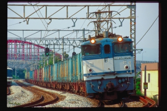 JR貨物 国鉄EF65形電気機関車 EF65 1006 鉄道フォト・写真 by 丹波篠山さん 山崎駅 (京都府)：1997年06月06日00時ごろ