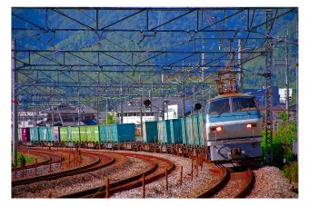 JR貨物 国鉄EF66形電気機関車 EF66 127 鉄道フォト・写真 by 丹波篠山さん ：1996年09月23日00時ごろ