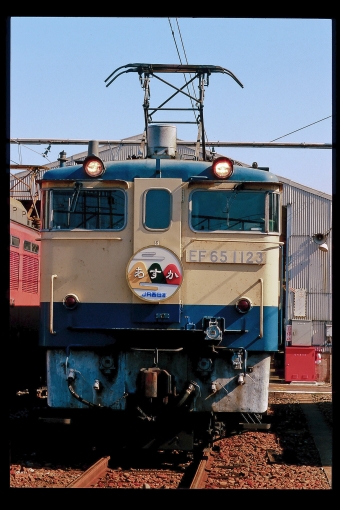 JR西日本 国鉄EF65形電気機関車 EF65 1123 鉄道フォト・写真 by 丹波篠山さん 新大阪駅 (JR)：1996年11月03日00時ごろ