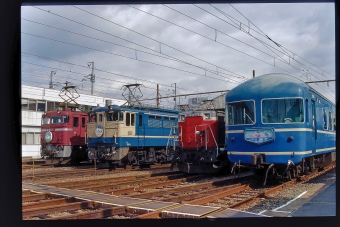 JR西日本 国鉄EF81形電気機関車 EF81 107 鉄道フォト・写真 by 丹波篠山さん 新大阪駅 (JR)：1996年11月03日00時ごろ