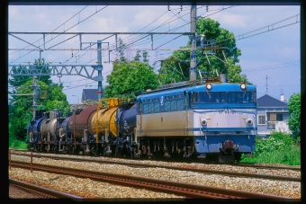 JR貨物 国鉄EF65形電気機関車 EF65 121 鉄道フォト・写真 by 丹波篠山さん 山崎駅 (京都府)：1998年05月17日00時ごろ