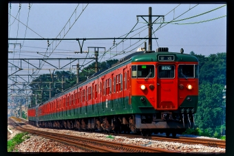 JR東日本 クハ111形 クハ111-245 鉄道フォト・写真 by 丹波篠山さん 大岡駅 (静岡県)：1997年08月21日00時ごろ