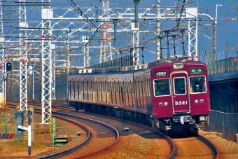 阪急電鉄 阪急5300系電車 5300形(Mc) 5321 鉄道フォト・写真 by 丹波篠山さん 上牧駅 (大阪府)：2022年01月09日13時ごろ