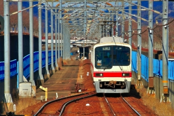 神戸電鉄2000形(Mc1) 2001 鉄道フォト・写真 by 丹波篠山さん 南ウッディタウン駅：2022年02月12日11時ごろ