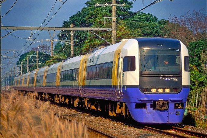 JR東日本255系電車 ビューわかしお クハ255-4 八積駅 鉄道フォト・写真